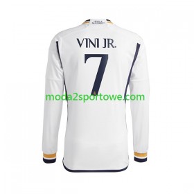 Koszulka Real Madryt Vinicius Junior 7 Domowe Stroje Piłkarskie 2023/24 Długi Rękaw